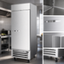 Thumbnail image #4 for Beverage-Air Horizon Series One-Section Bottom-Mount Reach-In Freezer with Right-Hand Solid Door, 19.08 Cu. Ft.