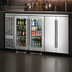 Thumbnail image #4 for Perlick BBSN92 Four-Section Narrow Door Self-Contained Side-Mounted Back Bar Refrigerator, 92-Inch Wide