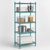 Thumbnail image #3 for Advance Tabco Special Value Series 4-Shelf Stationary Wire Shelving Unit, 54 x 18 x 74 Inches, Green Epoxy