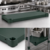 Thumbnail image #3 for Eagle Quik-Set Flat Solid Shelf, 42 x 24 Inches, 14-Gauge Galvanized Steel, Green Epoxy Finish