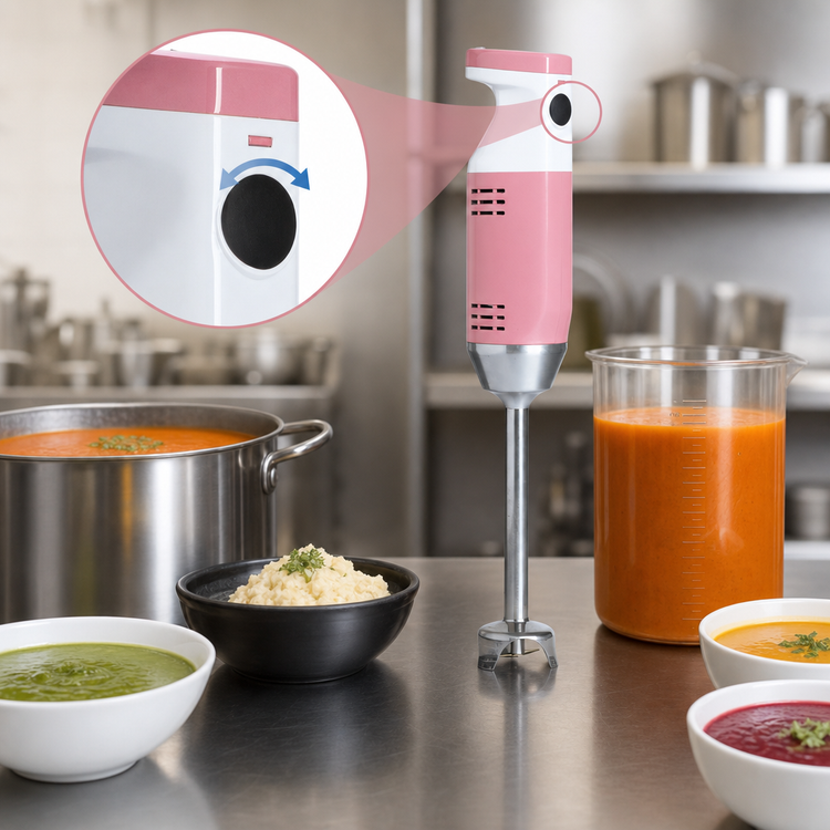 Product image #3 for MiniPro MX070.16 Variable Speed Hand-Held Immersion Blender with 6.5-Inch Detachable Shaft, 115V