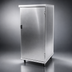 Thumbnail image #3 for Carter-Hoffmann E8610V Heavy-Duty Aluminum Unheated Pan Rack Cabinet with Universal Slides, 10-Pair Capacity