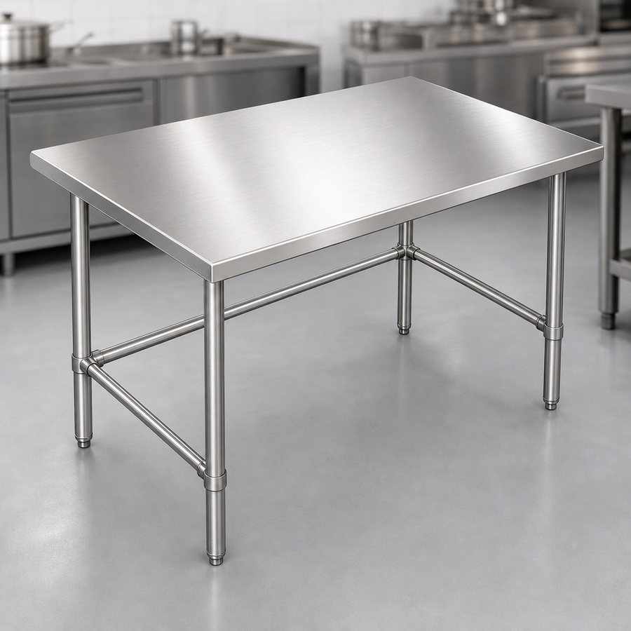 Reinforced Stainless Steel Top