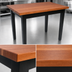 Thumbnail image #4 for Rouge et Noir Le Classique 60-Inch American Cherry Island Commercial Work Table with Varnique Finish
