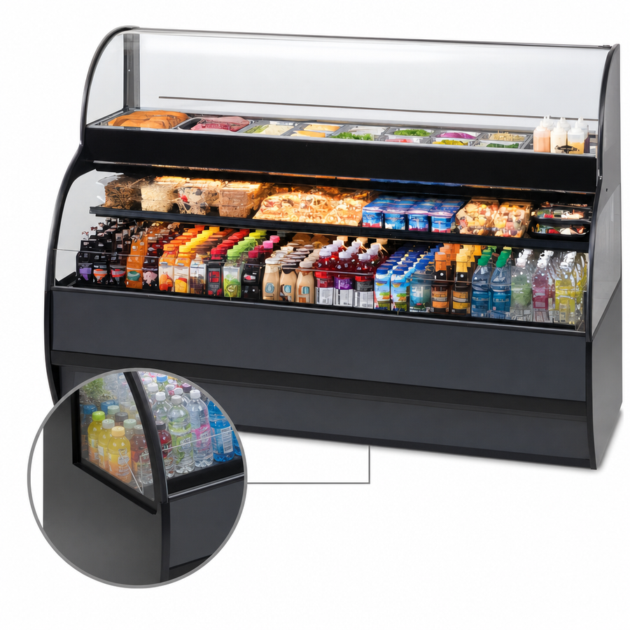 Refrigerated Self-Serve Bottom Display