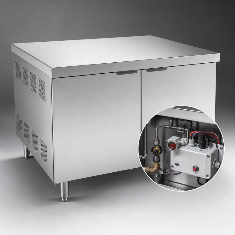 Product image #3 for Crown CE-36 Electric Steam Generator with 24-inch Cabinet Base, 36 kW