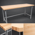 Thumbnail image #3 for John Boos JNB12 120-Inch x 30-Inch Wood Top Work Table