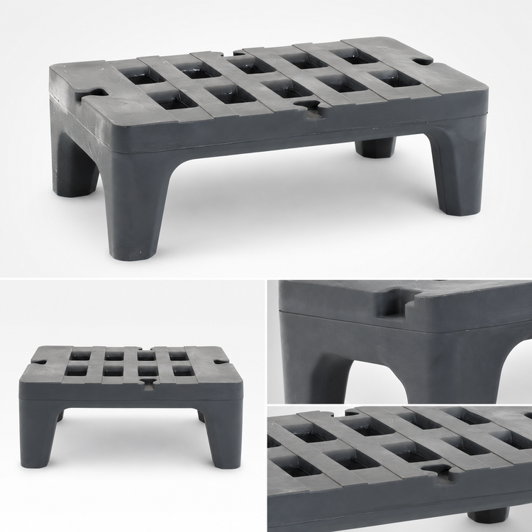 Product image #4 for Olympic 36 Inch Polyethylene Dunnage Rack, 1200 lb Capacity
