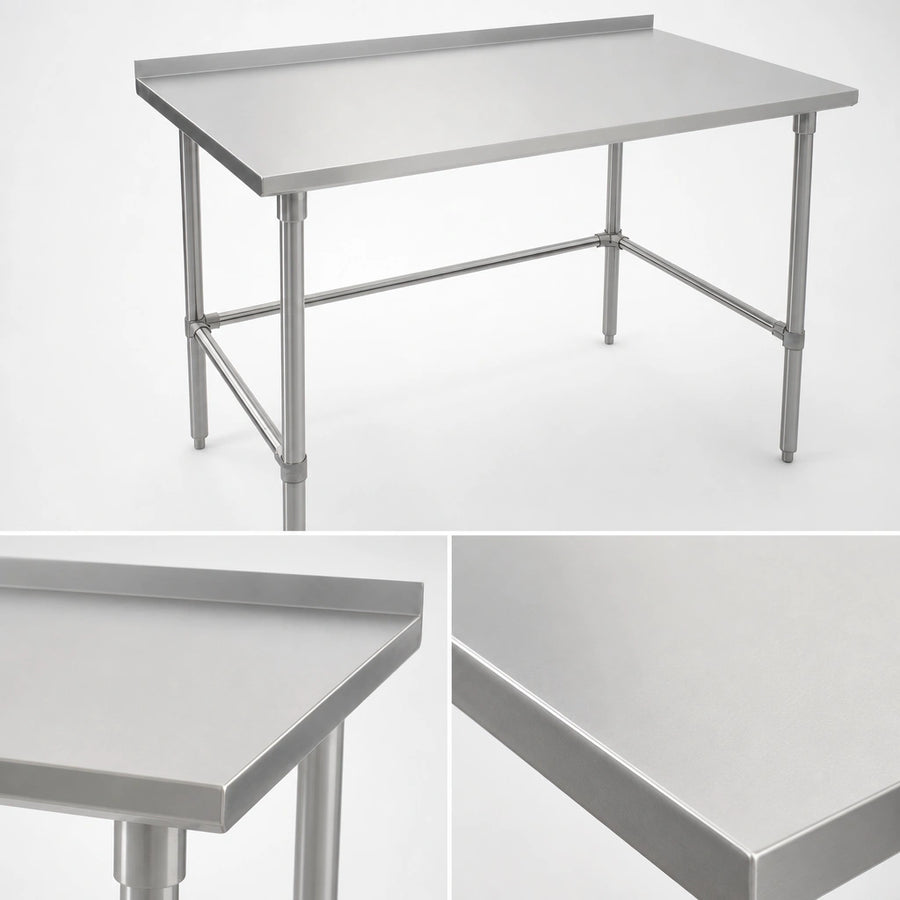 16-Gauge Stainless Steel Top