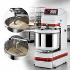 Thumbnail image #3 for Univex SL200 Fixed-Bowl Floor Spiral Dough Mixer, 306-Quart Bowl, 441-Lb Capacity, 2 Speeds with Reverse, Digital Timers