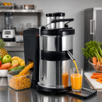 Thumbnail image #3 for Juicernet by Mulligan Associates Ceado ES900 Countertop Automatic Fruit and Vegetable Juicer with Dual Feed Chutes
