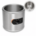Thumbnail image #3 for Nemco 7 Quart Countertop Round Cooker/Warmer, 220V, Stainless Steel