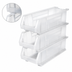 Thumbnail image #3 for Metro Large Clear Stacking Supply Bin, 23-7/8 x 8-1/4 x 7 Inches