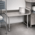 Thumbnail image #3 for John Boos Pro-Bowl 108-Inch Straight Clean Dishtable, Left-to-Right Operation, 16-Gauge 300 Series Stainless Steel