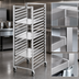 Thumbnail image #3 for Channel 403S All-Welded Stainless Steel End Load Bun Pan Rack, 12-Pan Capacity