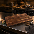 Thumbnail image #3 for John Boos Boos Block WALKCT-BL2425-O American Black Walnut Edge-Grain Kitchen Countertop, 24 x 25 x 1-1/2 Inch, Oil Finish, No Backsplash
