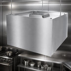 Thumbnail image #3 for Advance Tabco CH-4242 42 x 42 Inch Stainless Steel Condensate Hood, Ceiling Mount, No Fan