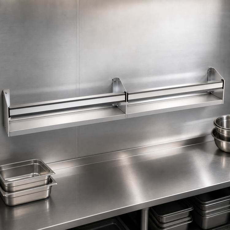Product image #3 for 55-Inch Stainless Steel Single Speed Rail with Open Step-and-Rail Design