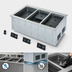 Thumbnail image #3 for Vollrath 3-Well Modular Induction Dry Well Hot Food Drop-In, 120V, 41-1/2 Inch Wide
