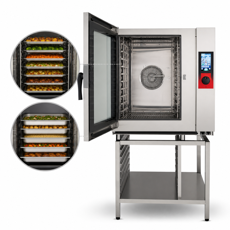 Product image #3 for Vulcan TCM Series 10-Level Full-Size Gas Boilerless Combi Oven