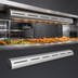 Thumbnail image #3 for Hatco Glo-Ray Curved High-Watt Infrared Strip Heater, 42 Inch, 120V, Aluminum Housing