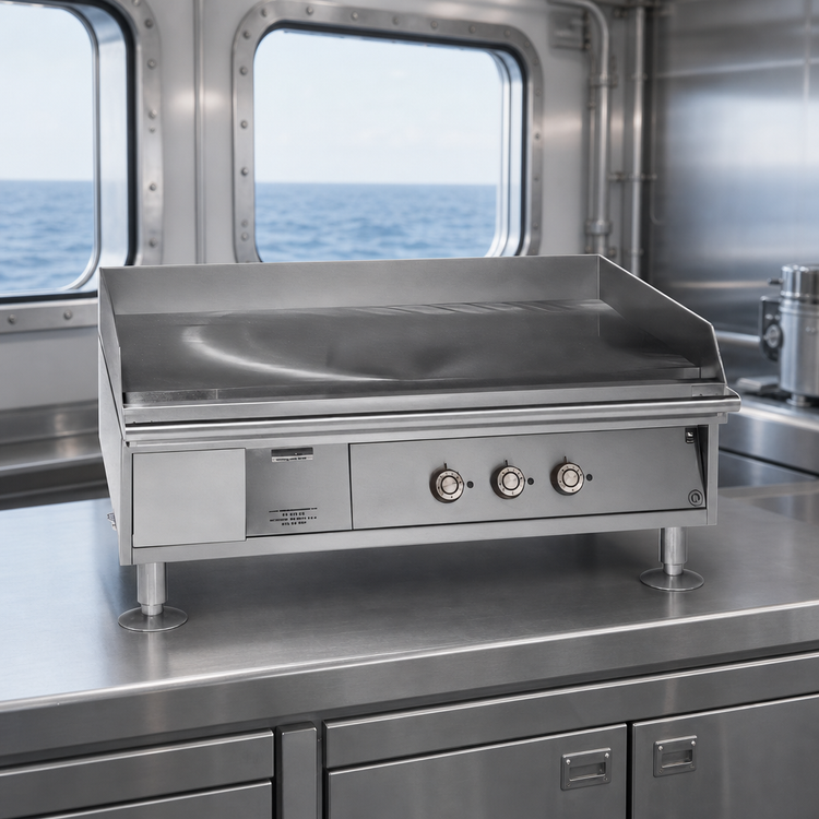 Product image #3 for Lang Marine Heavy Duty Electric Countertop Griddle, 60-Inch x 23-Inch Cooking Surface