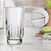 Thumbnail image #3 for Breckenridge 9 oz Clear Rim-Tempered Faceted Hi-Ball Glass