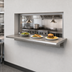 Thumbnail image #3 for BK Resources 108-Inch x 18-Inch Stainless Steel Pass-Through Shelf, 5-Inch Wall Thickness