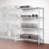 Thumbnail image #3 for EagleGard 4-Tier Add-On Wire Shelving Unit with QuadTruss Shelves, 42 x 18 x 63 Inches, Hybrid Epoxy Finish