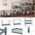 Thumbnail image #3 for Quantum Modular Wire Dunnage Rack, 30 x 18 x 34 Inches, Gray Epoxy Antimicrobial Finish