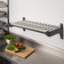 Thumbnail image #3 for Cambro Camshelving Elevation 42-Inch Wide x 24-Inch Deep Wall-Mounted Vented Shelf Kit, Brushed Graphite
