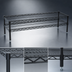 Thumbnail image #3 for Eagle QuadTruss 2-Tier Front Case Merchandise Wire Shelving Unit, 54 x 14 x 14 Inches