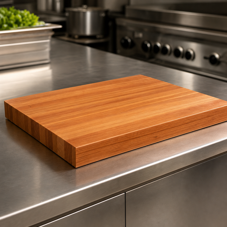 Product image #3 for Boos Block American Cherry Edge-Grain Kitchen Countertop, 24 x 25 x 1-1/2 Inch, Varnique Finish