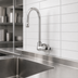Thumbnail image #3 for Wall-Mounted Single-Temperature Pantry Faucet with Gooseneck Spout