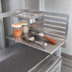 Thumbnail image #3 for BK Resources GrillCook Pro 18-Inch Stainless Steel Upright Prep Shelf Stand with 1/9 Pan Holder