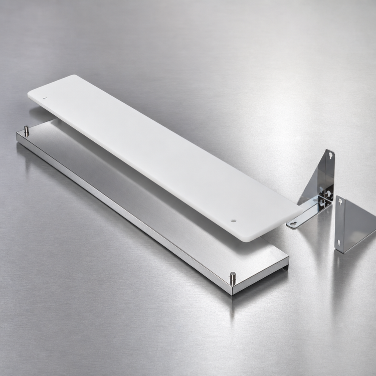 Product image #4 for Serv-Ware CBK-5 Stainless Steel Cutting Board Kit for EST5-1 Carving Station