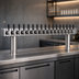 Thumbnail image #3 for Krowne 36-Inch Undercounter 16-Faucet Glycol-Cooled Beer Tower, Brushed Stainless Steel