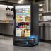 Thumbnail image #3 for True GDM-10-HC~TSL01 1-Section Glass Door Merchandiser Refrigerator with Low-E Hinged Glass Door