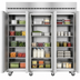 Thumbnail image #3 for Hoshizaki Steelheart Three-Section Full Stainless Door Reach-In Refrigerator, 79.03 Cu. Ft., Standard Depth, Top-Mounted Self-Contained
