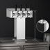 Thumbnail image #3 for Perlick Century Extra High 4-Faucet Glycol-Cooled Tee Draft Beer Tower, Polished Chrome