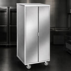 Thumbnail image #3 for Channel Manufacturing 53C Fully Enclosed Aluminum End-Load Bun Pan Rack, 40-Pan Capacity, Solid Doors, Fixed Slides