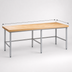 Thumbnail image #3 for John Boos Stainless Steel Baker's Table Frame for 48 x 30 Inch Wood Top