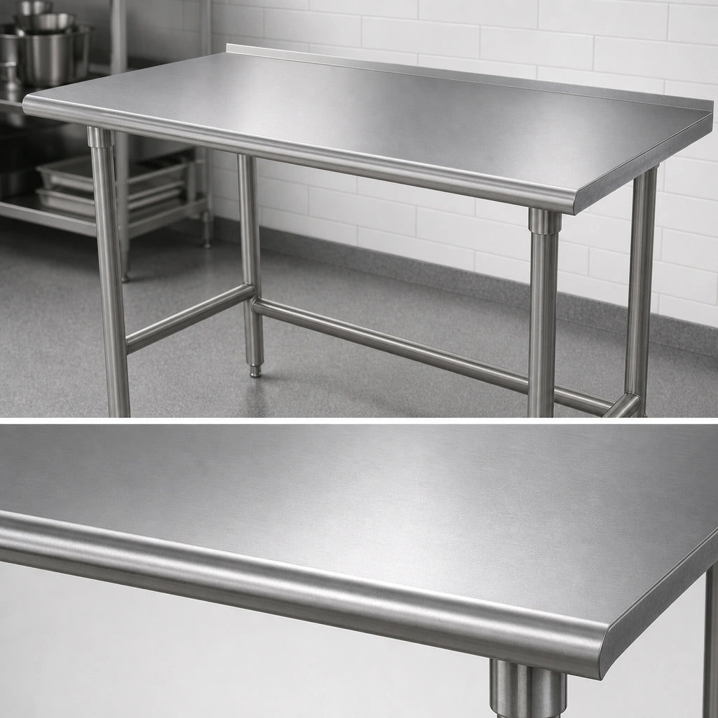 16-Gauge 430 Stainless Steel Top