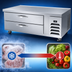 Thumbnail image #3 for Beverage-Air Cross Temp 1-Section 2-Drawer Chef Base, 60-Inch Wide, Self-Contained Refrigeration