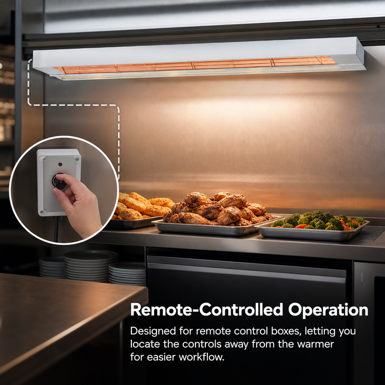 Product image #3 for Nemco 48-Inch Single Remote-Controlled Infrared Strip Heater
