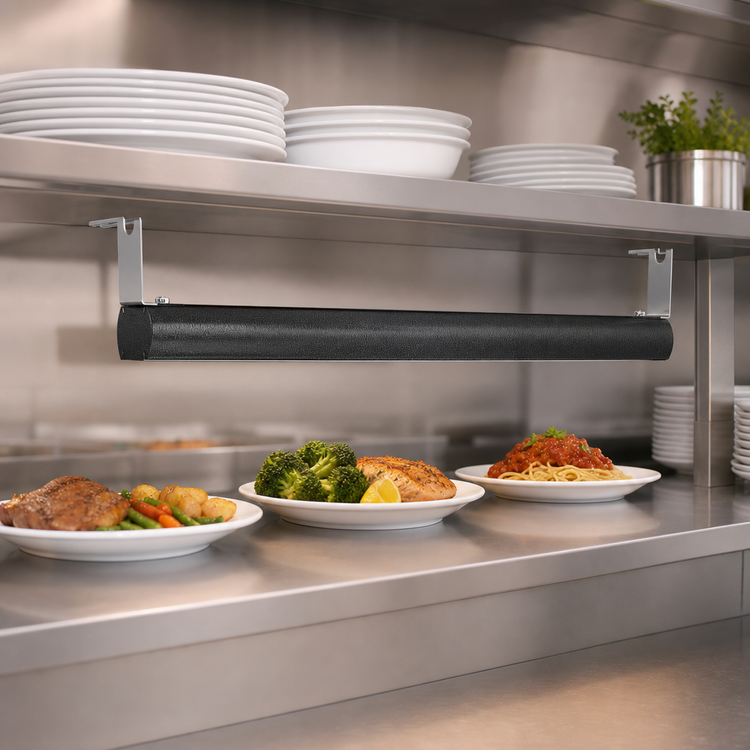 Product image #3 for Vollrath 72 Inch Low Profile Unlighted Single Heat Strip Warmer