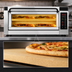 Thumbnail image #3 for PizzaMaster PM 401ED-2DW Countertop Electric Stone Hearth Pizza Oven