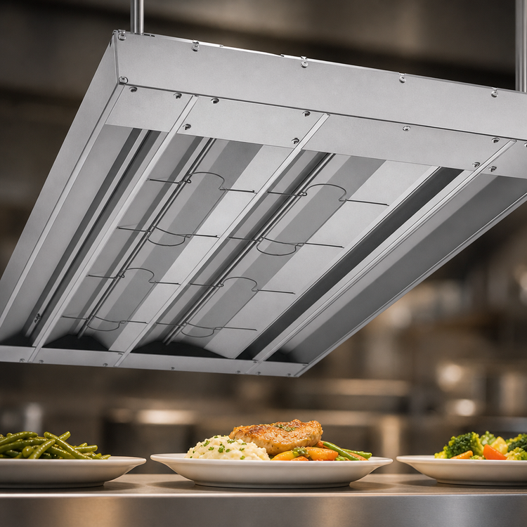 Product image #3 for Hatco Glo-Ray 66-Inch Unlighted Infrared Strip Heater