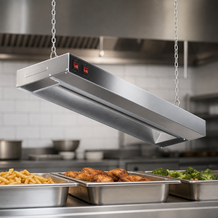 Product image #3 for Eagle RedHots 60-Inch Single Rod Strip Heat Lamp, 120V, 1050W, Unlighted