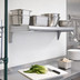 Thumbnail image #3 for New Age T-Bar Series Wall-Mounted Cantilever Shelf, 36 x 18 Inches, Aluminum, 900 lb. Capacity